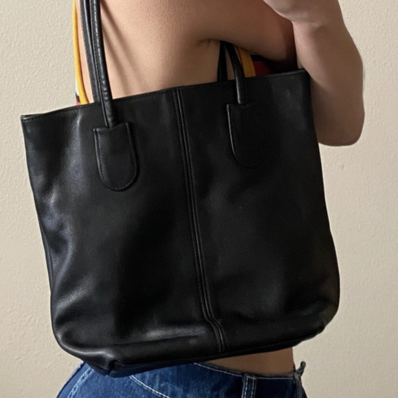 Black Leather Bags Under $10